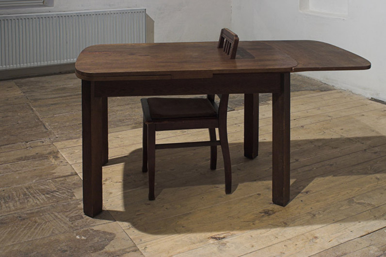 Tisch und Stuhl – table and chair, Museum Bienert Mühle,&nbsp;Dresden