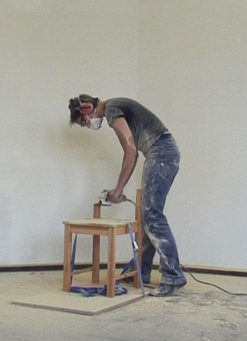 How to sand away a wooden&nbsp;chair