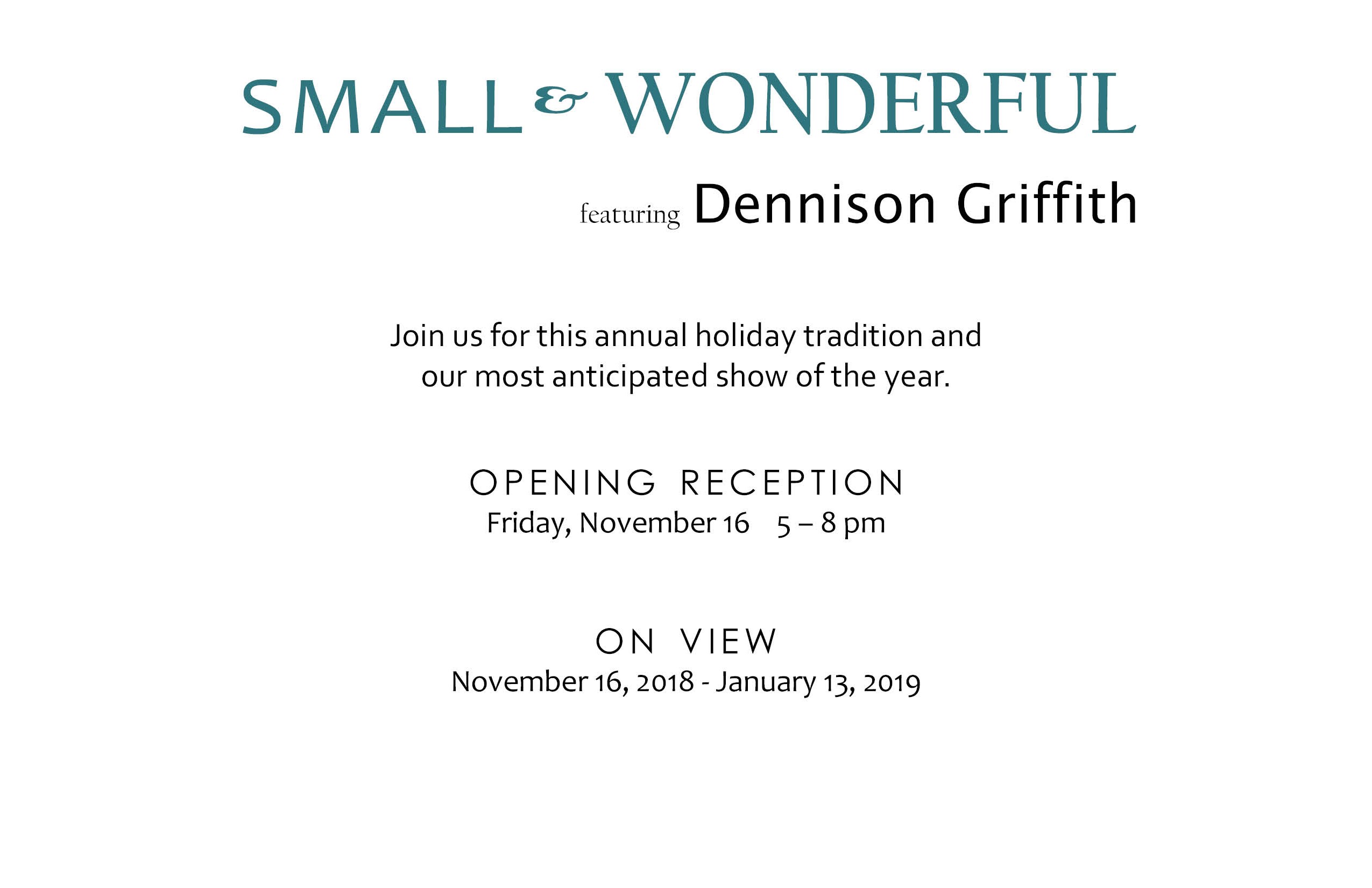 Small and Wonderful Front3